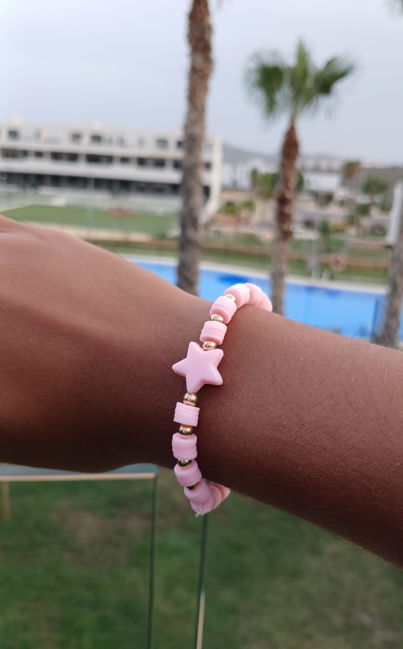 Bracelet Starlette en rose