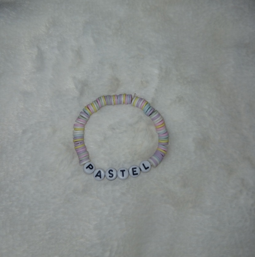Bracelet personnalisé (pastel)